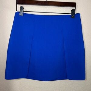 Banana Republic Fully lined blue Mini Skirt Size 8